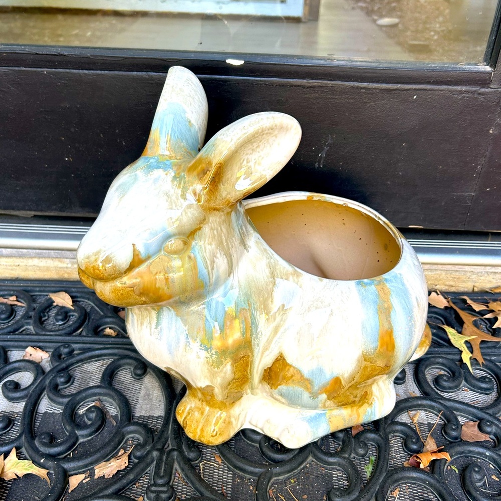 Pottery Barn Bunny Planter